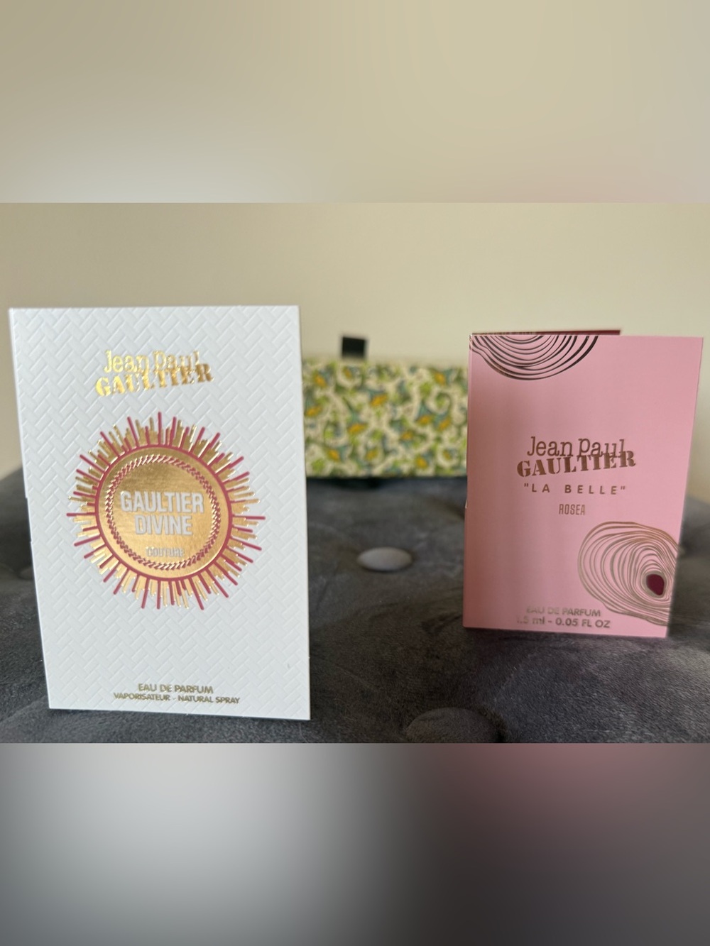 Jean Paul Gaultier La Belle Rosée and Divine Couture, Eau de Perfumes, 1.5ml